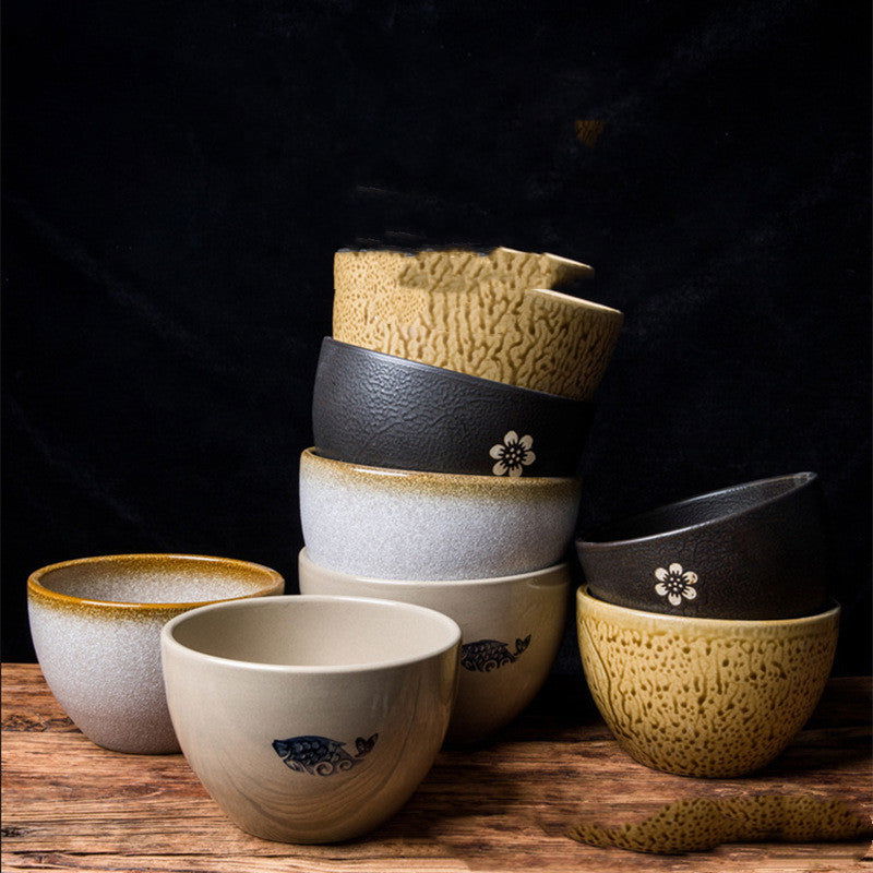 Japanese Style Stoneware Deep Bowl Chicken Pot Ceramic Soup Pot - Grand Goldman