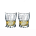Japanese Style Striped Glass Whiskey Glass Colin Glass Juice Glass Foreign Wine Glass Ice Hockey Glass Cut Flower Long Drink Glass Colin Glass - Grand Goldman