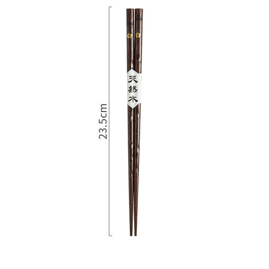 Japanese Style Wooden Pointed Chopsticks Creative Set - Grand Goldman