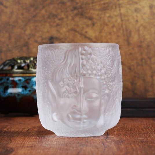 Japanese Style Yinian  Crystal Glass Tea Cup - Grand Goldman