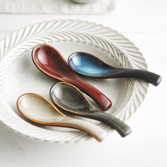 Japanese Tableware Kiln Becomes Household Restaurant Spoon - Grand Goldman