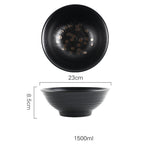 Japanese Vintage Ceramic Ramen Tableware Household Retro Bowl - Grand Goldman