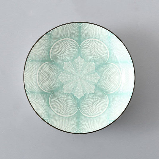 Japanese tableware ceramic plate - Grand Goldman