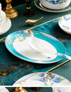 Jingdezhen Ceramic Bowls, Dishes, Dishes, Tableware Set, Bowls and Chopsticks Set - Grand Goldman