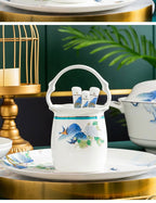 Jingdezhen Ceramic Bowls, Dishes, Dishes, Tableware Set, Bowls and Chopsticks Set - Grand Goldman