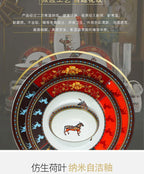 Jingdezhen Ceramic Tableware Ceramic Rice Bowl Bone Porcelain Bowl Plate Set - Grand Goldman