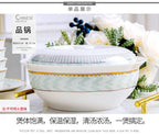 Jingdezhen Ceramic Tableware Household Bowl, Dish, Plate Set - Grand Goldman