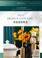 Jingdezhen Ceramic Tableware Light Luxury Bowl Plate Spoon Combination Full Set of Bone Porcelain Bowls and Dishes Household Set - Grand Goldman