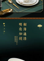 Jingdezhen Chinese style household ceramic bowls, plates, sets, boxes, bone china tableware, bowls, chopsticks, sets, porcelain - Grand Goldman