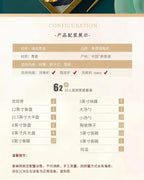 Jingdezhen Light Luxury Bone Porcelain Hand-painted Gold Border Bowl Plate Combination, Celadon Tableware Set for Household Use - Grand Goldman