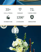 Jingdezhen ceramic tableware, bowl and plate combination set, bone china tableware for household use - Grand Goldman