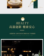 Jingdezhen dish set housewarming tableware set bowl and plate ceramic tableware set light luxury plate bowl - Grand Goldman