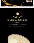 Jingdezhen dish set housewarming tableware set bowl and plate ceramic tableware set light luxury plate bowl - Grand Goldman