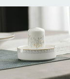 Jingdezhen porcelain tableware set household high-grade bone china ceramic dishes and bowls set - Grand Goldman