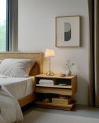 KDG Portables Cordless Table Lamp, Fabric Shade Desk Lamp, 5000mAh Rechargeable Battery Powered Lighting, Dimmable Light for Dining Room, Bedroom, Bedside, Bar, Night Light, Camping, Balcony (Bronze) - Grand Goldman