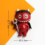 Kawaii Halloween Fridge Magnet Mini Cute Pumpkin Funny Skulls Bats Party Gifts Fridge Magnetic Stickers Imanes Para Refrigerador - Grand Goldman