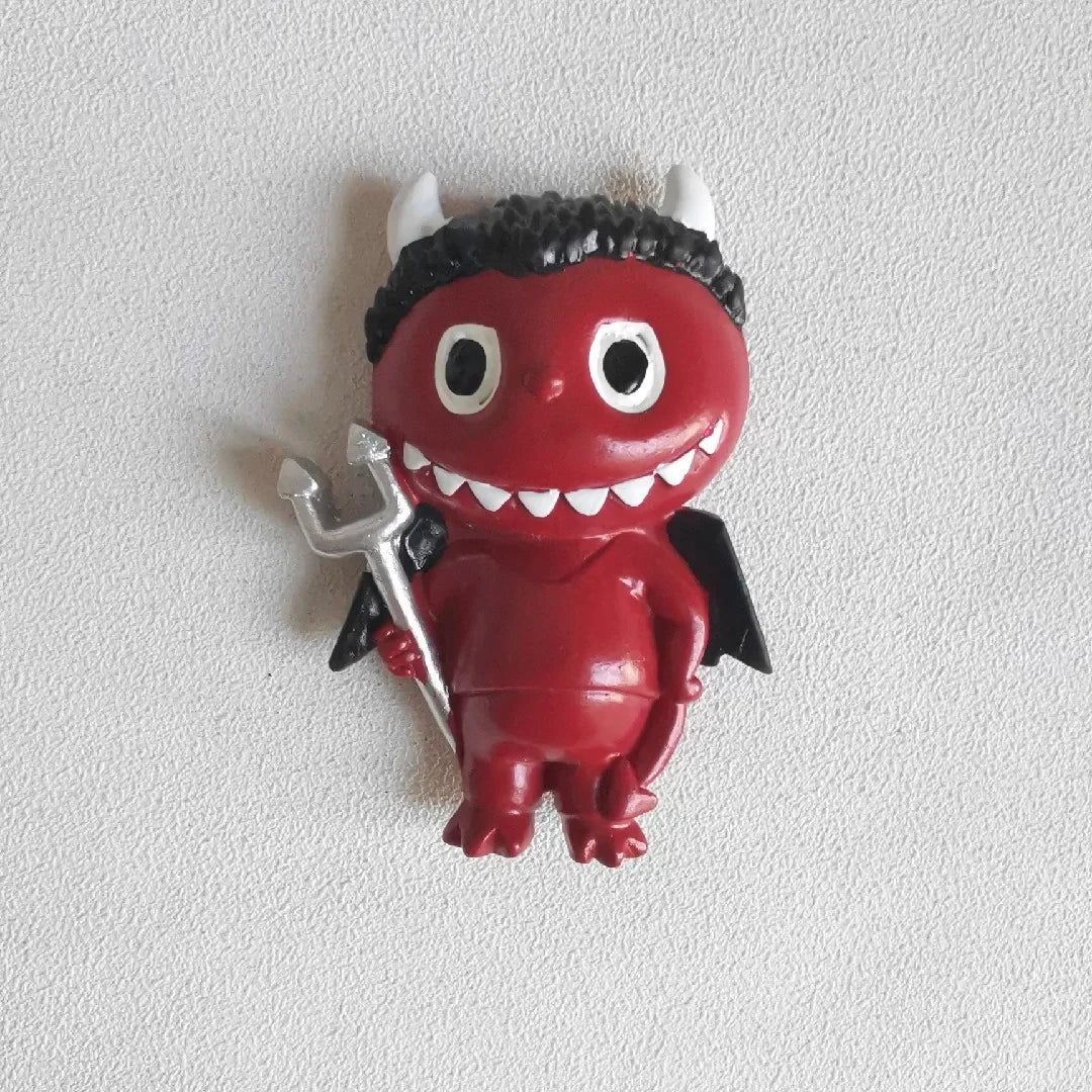 Kawaii Heart Flower Greece Heat Tiger Fridge Magnet  Halloween Lip Shap Cute Sticker Magnetic Home Decor Gifts for Mun Kids - Grand Goldman