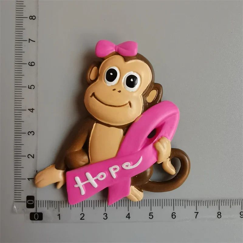 Kawaii Heart Flower Greece Heat Tiger Fridge Magnet  Halloween Lip Shap Cute Sticker Magnetic Home Decor Gifts for Mun Kids - Grand Goldman