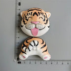 Kawaii Heart Flower Greece Heat Tiger Fridge Magnet  Halloween Lip Shap Cute Sticker Magnetic Home Decor Gifts for Mun Kids - Grand Goldman