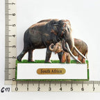 Kenya South Arfica African Animals Fridge Magnet Tourist Souvenirs Giraffe Refrigerator Stickers Collection Gifts Home Decor - Grand Goldman