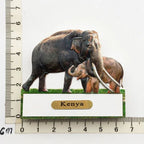 Kenya South Arfica African Animals Fridge Magnet Tourist Souvenirs Giraffe Refrigerator Stickers Collection Gifts Home Decor - Grand Goldman