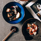 Kiln-style Household Ceramic Large Rice Bowl Noodle Bowl Restaurant Retro Salad Bowl Hat Bowl Soup Bowl Dessert Bowl - Grand Goldman