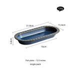 Kiln Baked Starry Sky Ceramic Rice Bowls And Plates - Grand Goldman