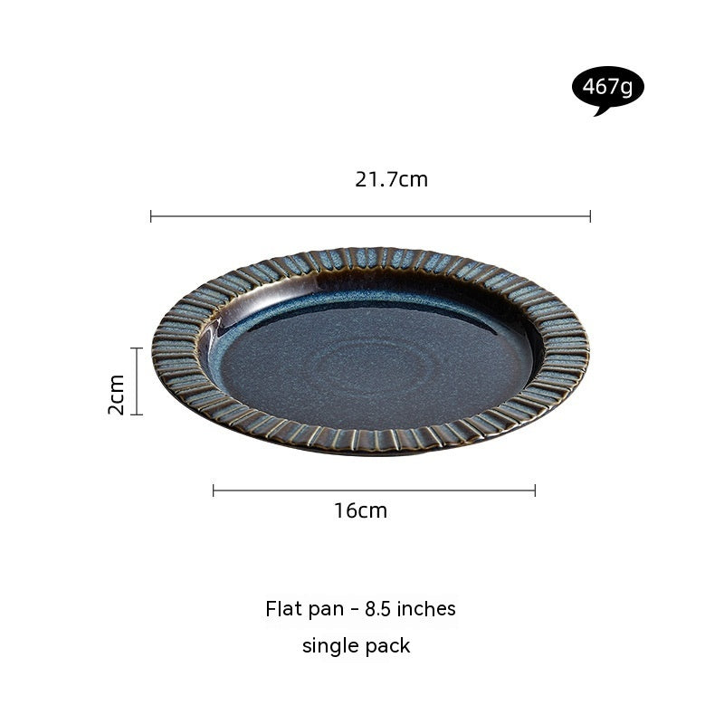 Kiln Baked Starry Sky Ceramic Rice Bowls And Plates - Grand Goldman