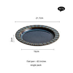 Kiln Baked Starry Sky Ceramic Rice Bowls And Plates - Grand Goldman