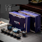 Kiln Ceramic Japanese-style Ancient Kung Fu Tea Set - Grand Goldman
