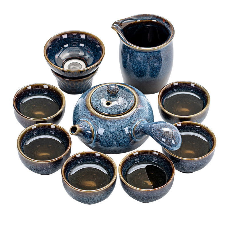 Kiln Ceramic Japanese-style Ancient Kung Fu Tea Set - Grand Goldman
