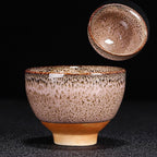 Kiln Change Ceramic Kung Fu Tea Set Cup Home Gift Box - Grand Goldman