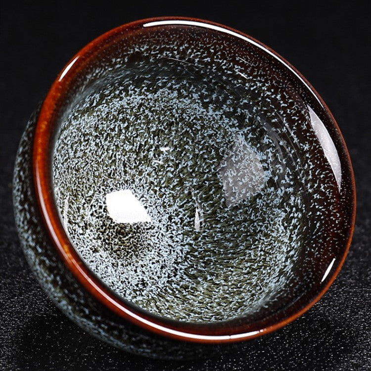 Kiln Change Ceramic Kung Fu Tea Set Cup Home Gift Box - Grand Goldman