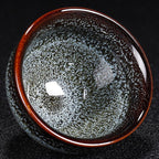 Kiln Change Ceramic Kung Fu Tea Set Cup Home Gift Box - Grand Goldman