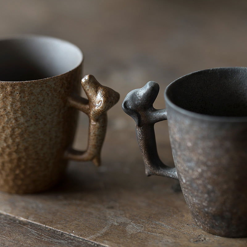 Kiln Changing Teacup Tianmu Kung Fu Tea Set - Grand Goldman