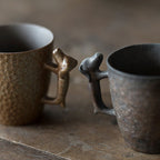 Kiln Changing Teacup Tianmu Kung Fu Tea Set - Grand Goldman