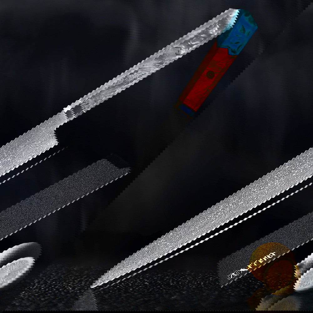 Kitchen Set Knife Damascus Steel Kitchen Knife Kitchen Knife Chef Knife Santoku Knife Japanese Knife Kitchen Tool - Grand Goldman