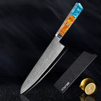 Kitchen Set Knife Damascus Steel Kitchen Knife Kitchen Knife Chef Knife Santoku Knife Japanese Knife Kitchen Tool - Grand Goldman