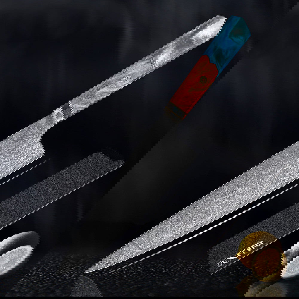 Kitchen Set Knife Damascus Steel Kitchen Knife Kitchen Knife Chef Knife Santoku Knife Japanese Knife Kitchen Tool - Grand Goldman