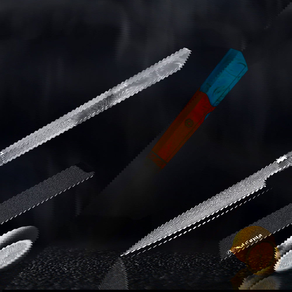 Kitchen Set Knife Damascus Steel Kitchen Knife Kitchen Knife Chef Knife Santoku Knife Japanese Knife Kitchen Tool - Grand Goldman