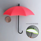 Korean Style 3D Umbrella Creative Strong Stickers Hook Magnetic Buckle Stickers on The refrigerator Home Decoration Storage Hook - Grand Goldman