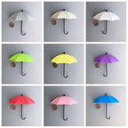 Korean Style 3D Umbrella Creative Strong Stickers Hook Magnetic Buckle Stickers on The refrigerator Home Decoration Storage Hook - Grand Goldman