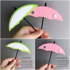 Korean Style 3D Umbrella Creative Strong Stickers Hook Magnetic Buckle Stickers on The refrigerator Home Decoration Storage Hook - Grand Goldman