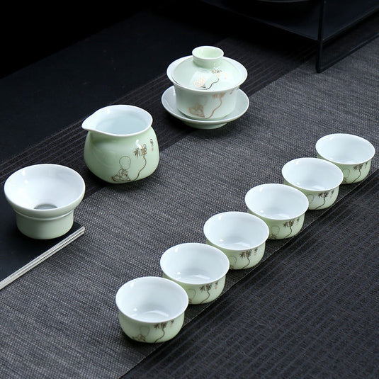 Kung Fu Tea Set - Grand Goldman