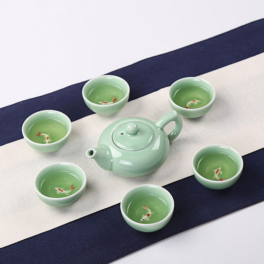 Kung Fu Tea Set - Grand Goldman