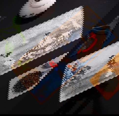 Kung Fu Tea Set Accessories Absorbent Thickened Mat Rag - Grand Goldman