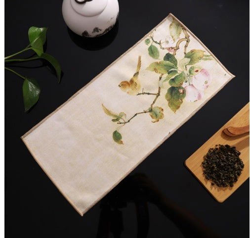 Kung Fu Tea Set Accessories Absorbent Thickened Mat Rag - Grand Goldman