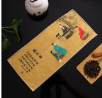Kung Fu Tea Set Accessories Absorbent Thickened Mat Rag - Grand Goldman