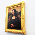 La Joconde France Louvre Mona Lisa Smile Fridge Magnets Souvenir Tourist Souvenir Refrigerator Stickers 3d Resin Fridge Magnet Decoration - Grand Goldman
