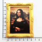 La Joconde France Louvre Mona Lisa Smile Fridge Magnets Souvenir Tourist Souvenir Refrigerator Stickers 3d Resin Fridge Magnet Decoration - Grand Goldman